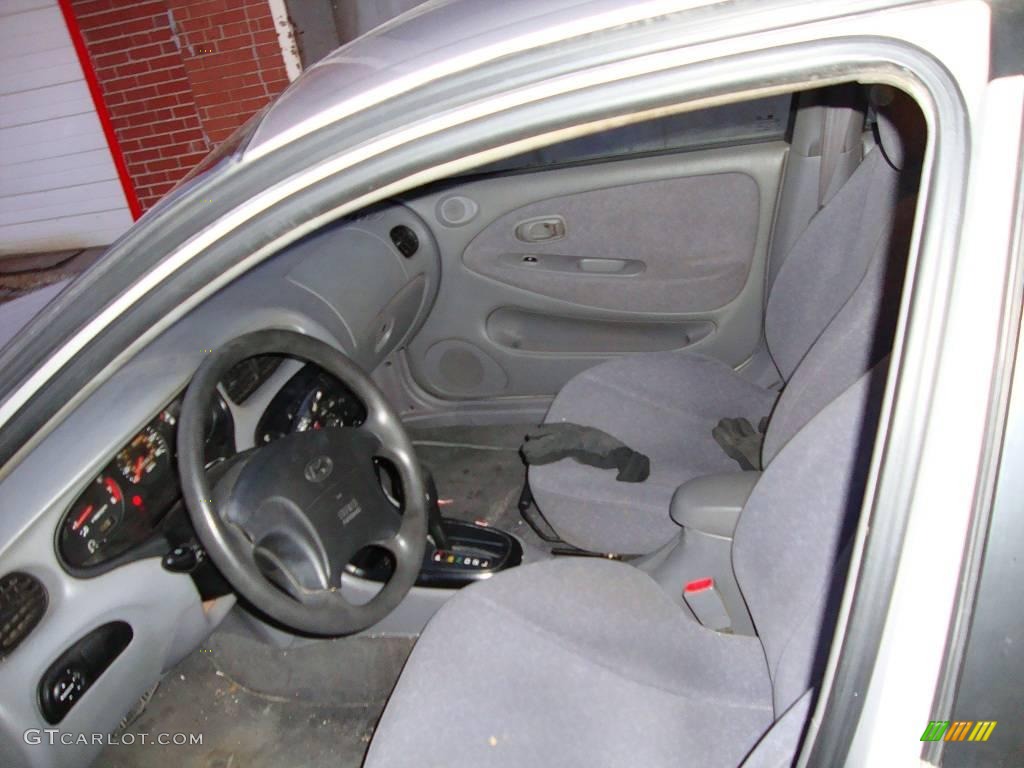 2000 Elantra GLS Sedan - Sandalwood / Beige photo #9