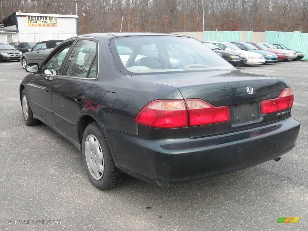 1998 Accord LX Sedan - New Dark Green Pearl / Gray photo #7