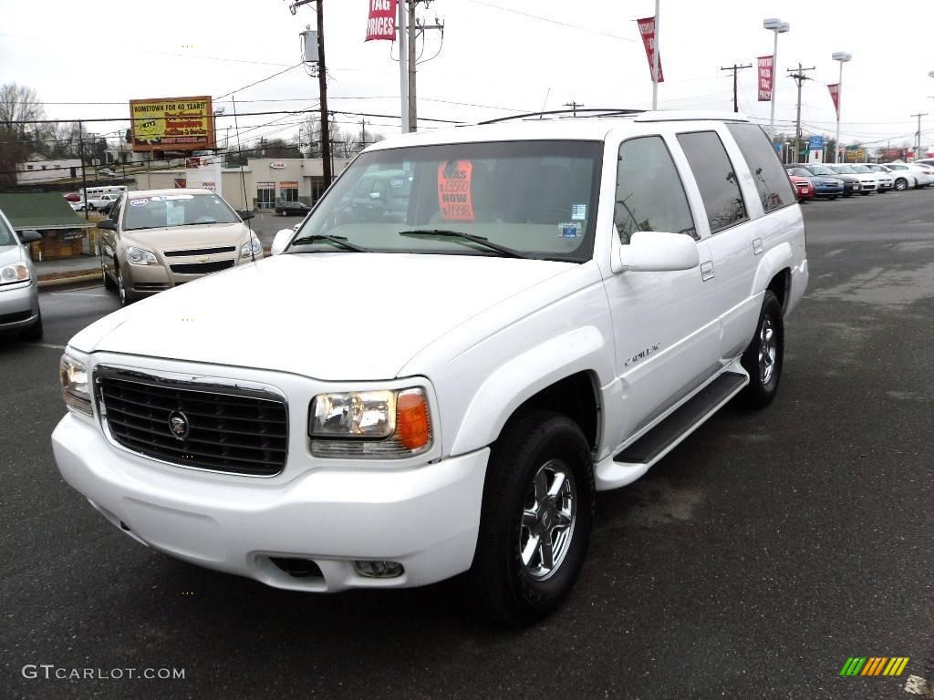 1999 Aspen White Cadillac Escalade 4wd 23460788 Photo 26
