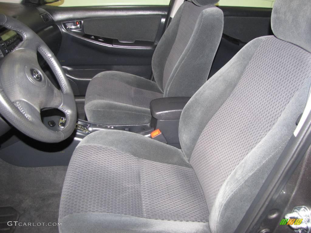 2006 Corolla S - Phantom Gray Pearl / Dark Charcoal photo #9