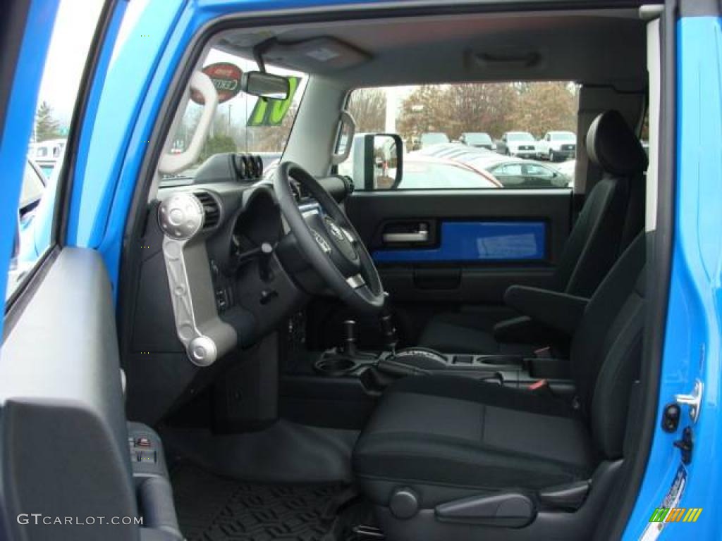 2007 FJ Cruiser 4WD - Voodoo Blue / Dark Charcoal photo #7