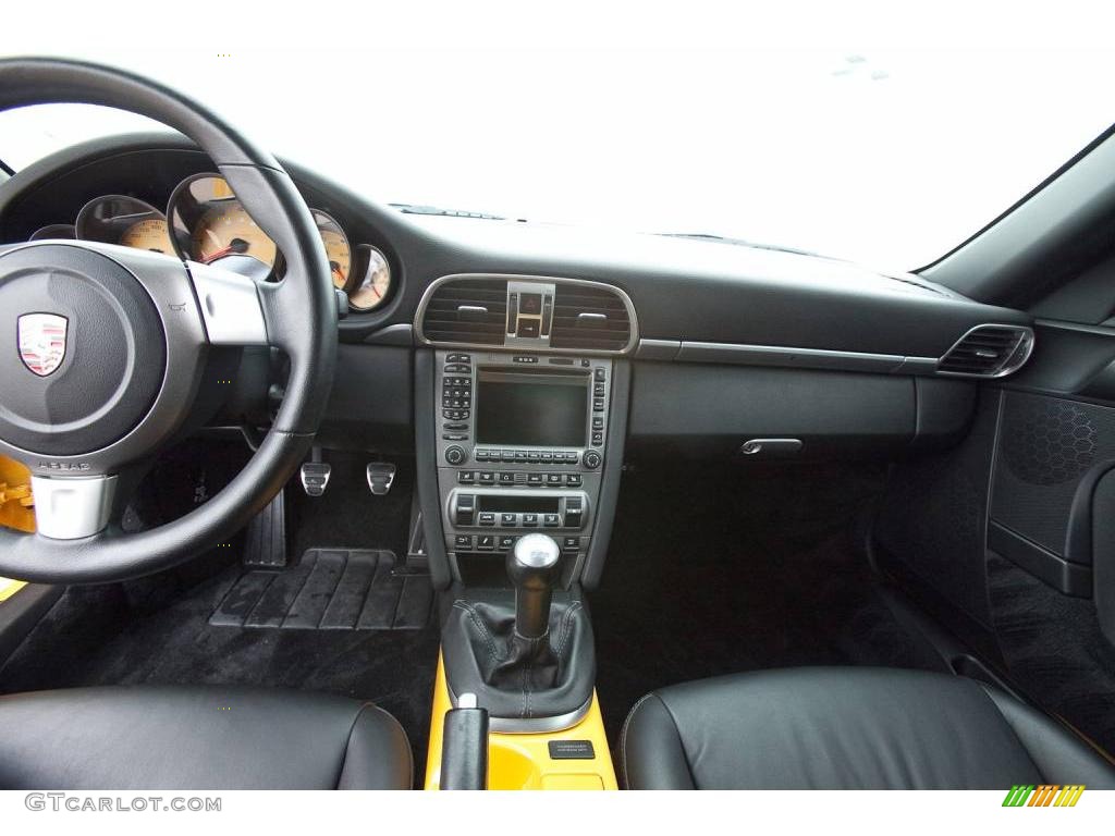 2007 911 Carrera S Coupe - Speed Yellow / Black photo #12