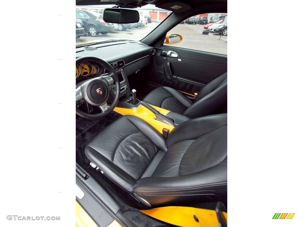 2007 911 Carrera S Coupe - Speed Yellow / Black photo #14