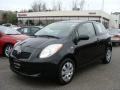 2008 Black Sand Pearl Toyota Yaris 3 Door Liftback  photo #1