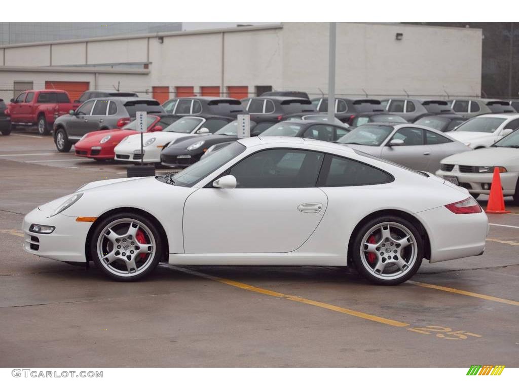 2008 911 Carrera S Coupe - Carrara White / Black photo #2