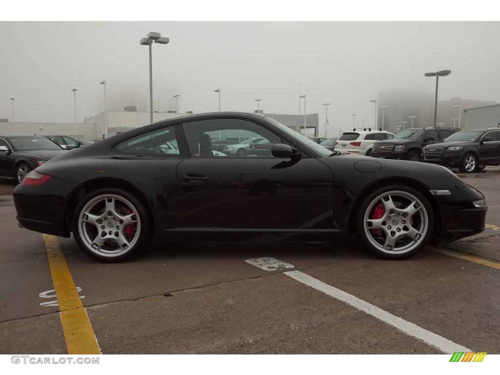 2008 911 Carrera S Coupe - Black / Black photo #3