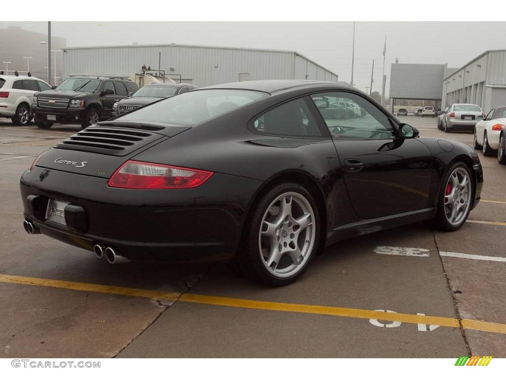 2008 911 Carrera S Coupe - Black / Black photo #4