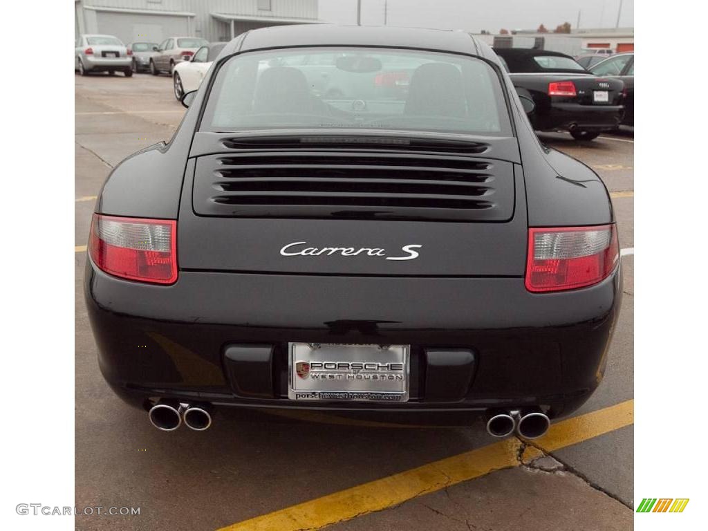 2008 911 Carrera S Coupe - Black / Black photo #6