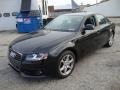 2009 Phantom Black Pearl Effect Audi A4 2.0T Premium quattro Sedan  photo #1