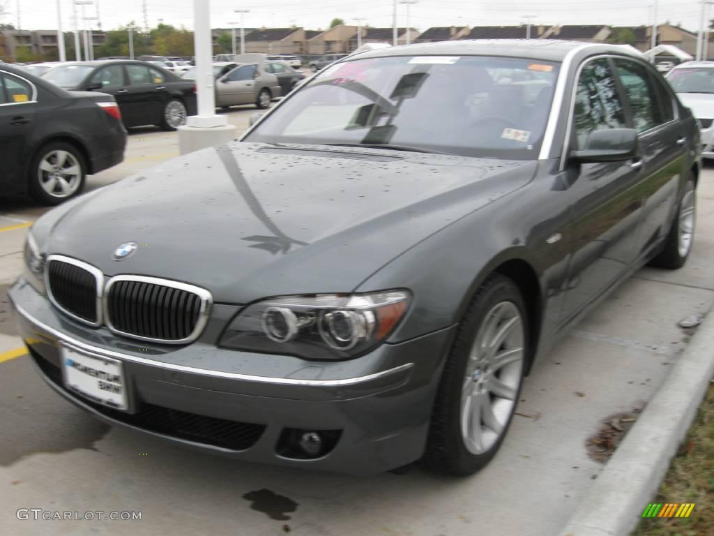 2006 7 Series 750Li Sedan - Titanium Grey Metallic / Dark Beige/Beige III photo #1