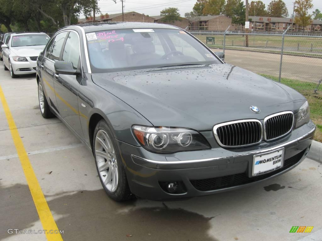 2006 7 Series 750Li Sedan - Titanium Grey Metallic / Dark Beige/Beige III photo #4