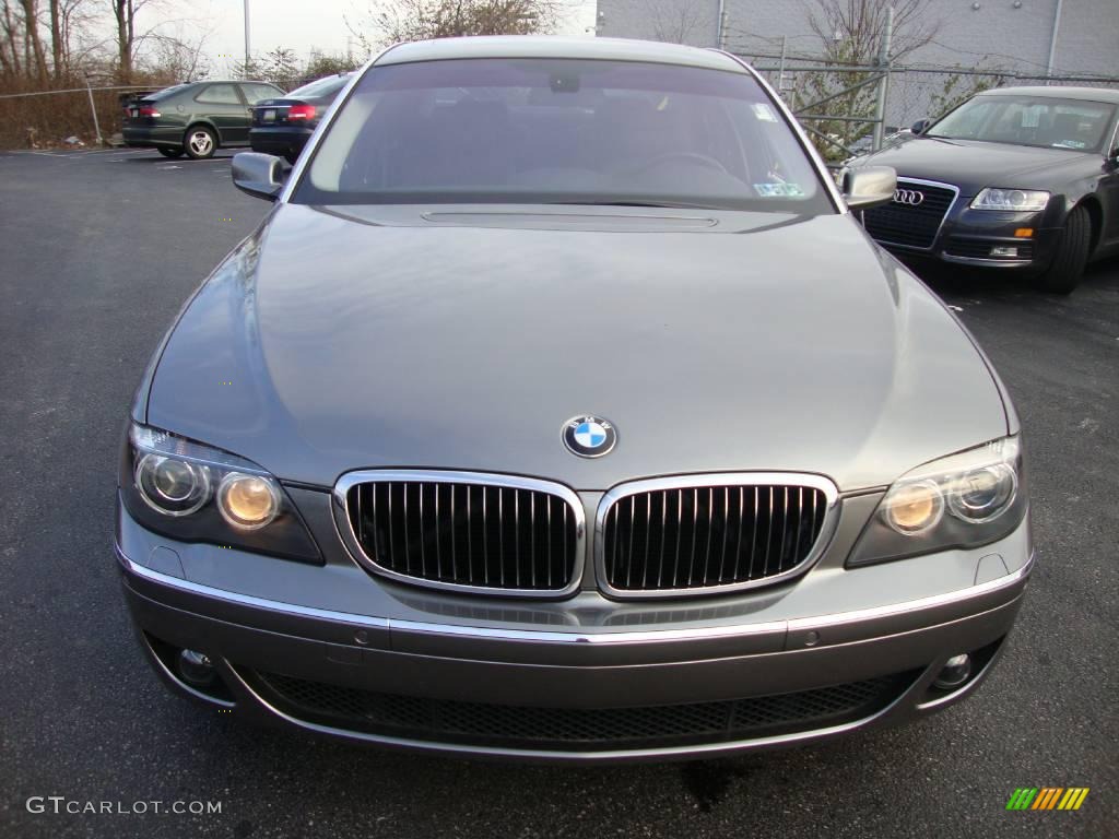 2006 7 Series 750Li Sedan - Titanium Grey Metallic / Black/Black photo #3