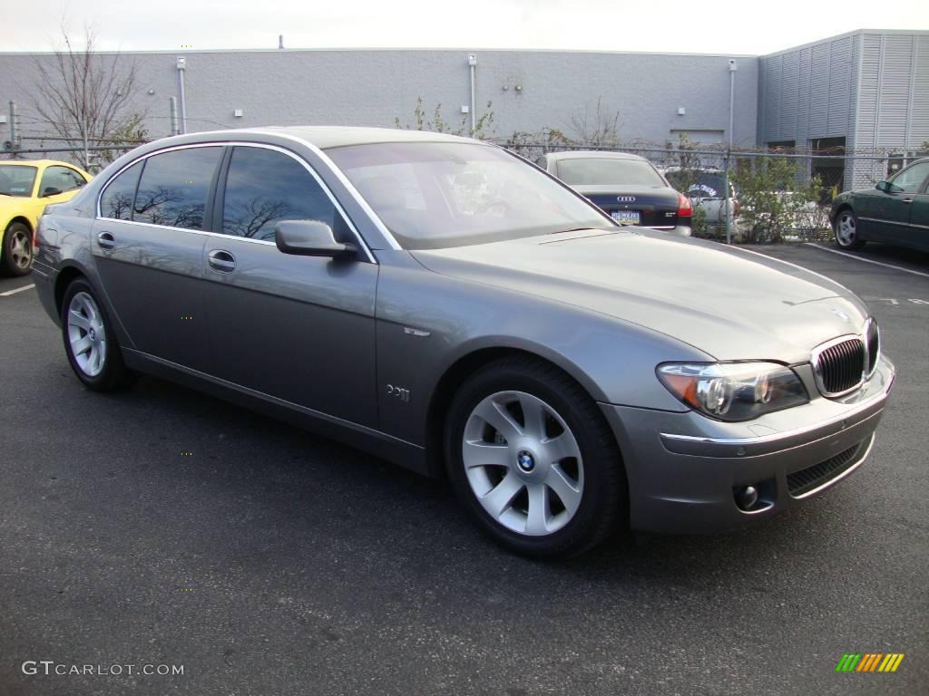 2006 7 Series 750Li Sedan - Titanium Grey Metallic / Black/Black photo #5