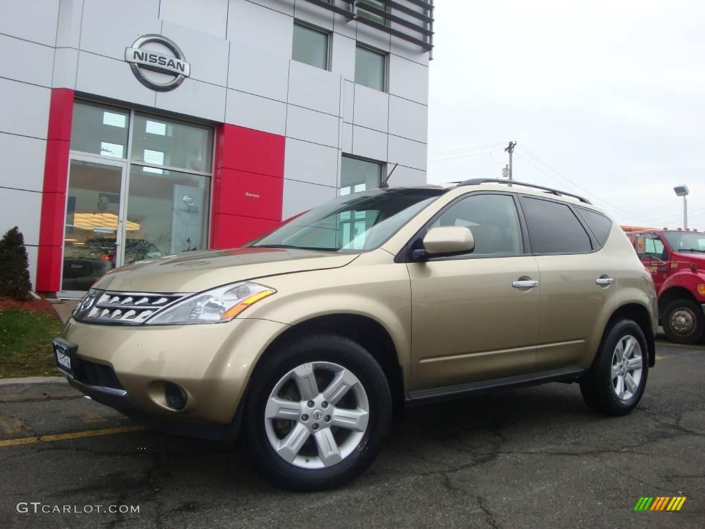 2007 Murano S AWD - Chardonnay Metallic / Cafe Latte photo #4