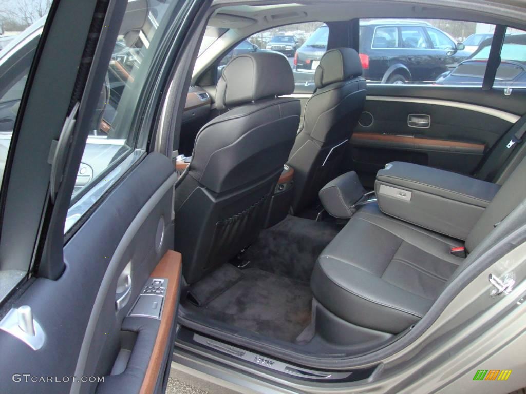 2006 7 Series 750Li Sedan - Titanium Grey Metallic / Black/Black photo #20