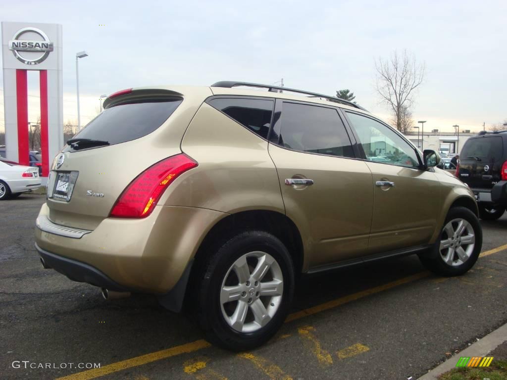 2007 Murano S AWD - Chardonnay Metallic / Cafe Latte photo #10