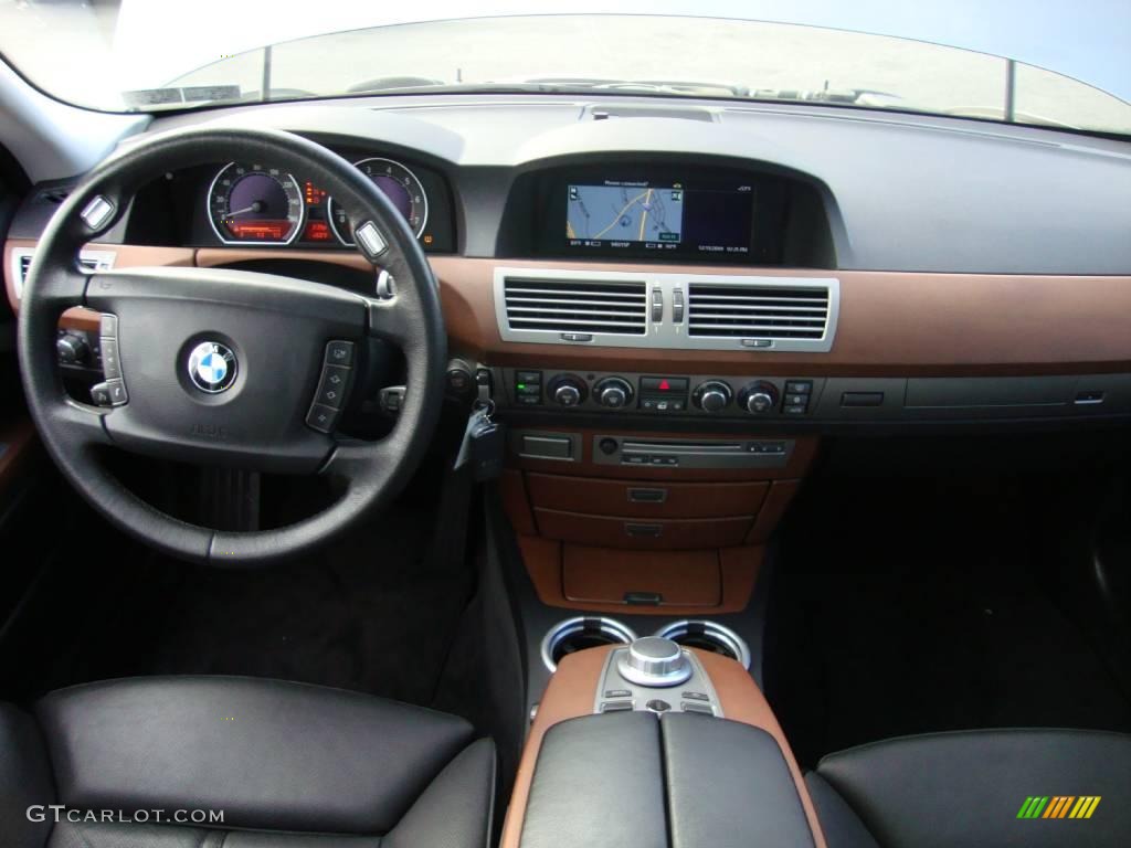 2006 7 Series 750Li Sedan - Titanium Grey Metallic / Black/Black photo #28