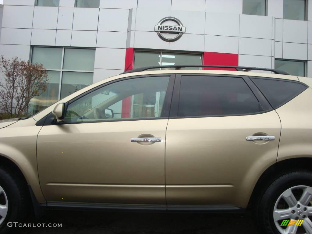 2007 Murano S AWD - Chardonnay Metallic / Cafe Latte photo #17