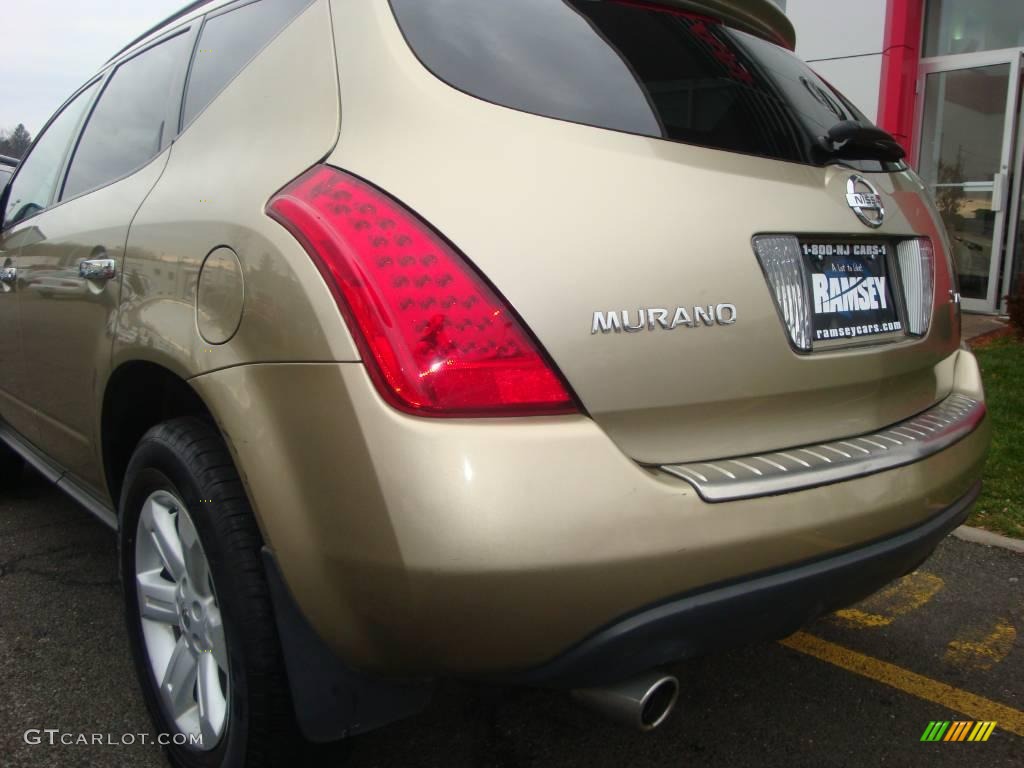 2007 Murano S AWD - Chardonnay Metallic / Cafe Latte photo #18