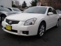 2007 Winter Frost Pearl Nissan Maxima 3.5 SL  photo #3