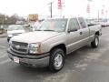 2003 Light Pewter Metallic Chevrolet Silverado 1500 LT Extended Cab 4x4  photo #1