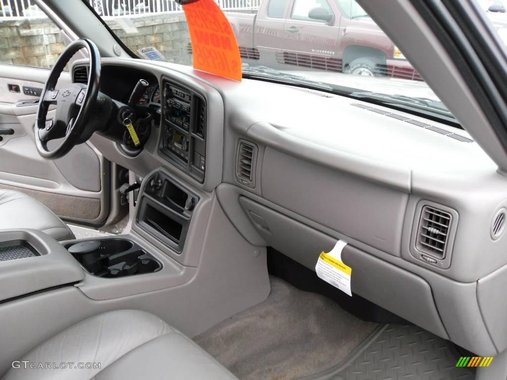 2003 Silverado 1500 LT Extended Cab 4x4 - Light Pewter Metallic / Medium Gray photo #14