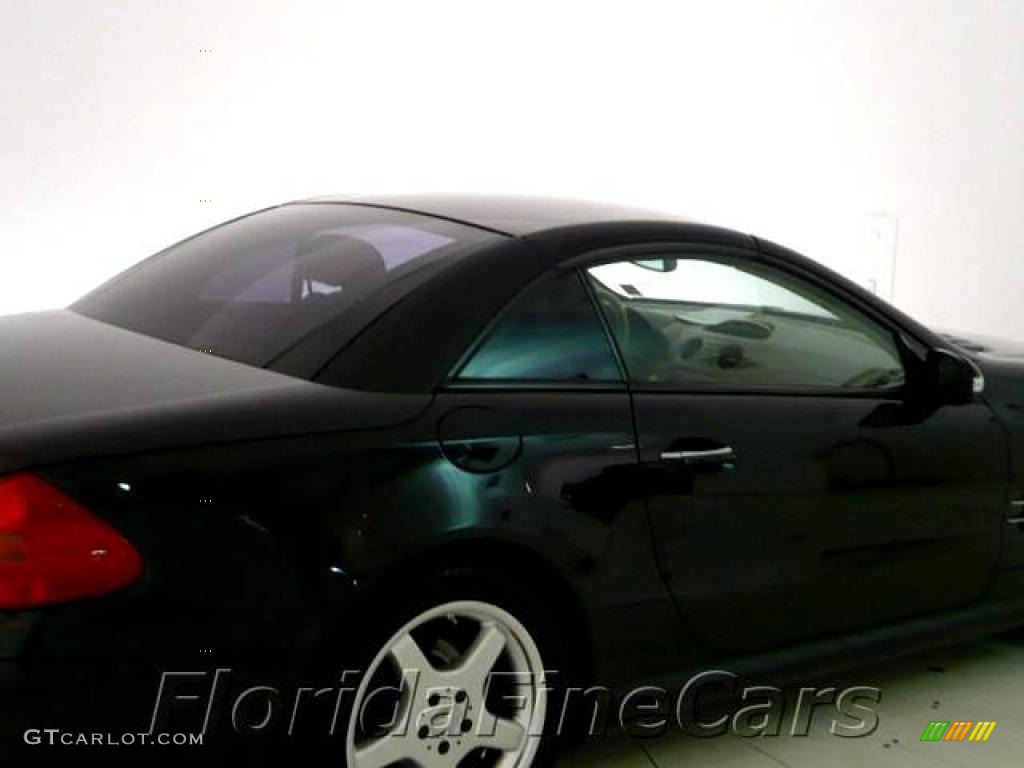 2003 SL 500 Roadster - Black / Ash photo #9
