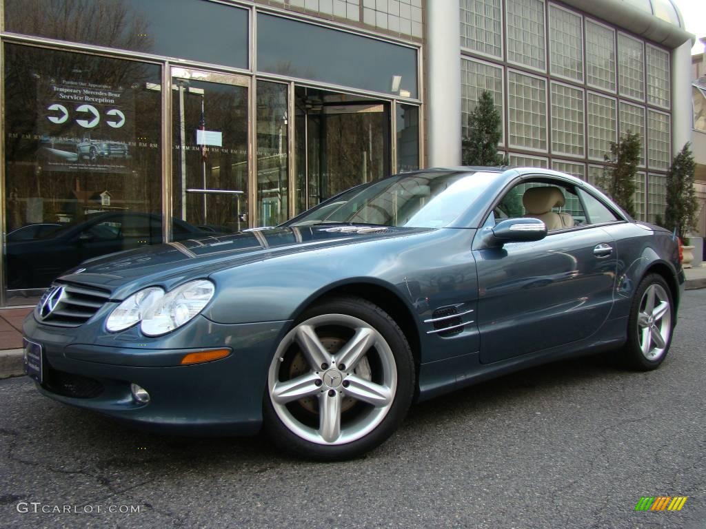 Aegean Blue Metallic Mercedes-Benz SL