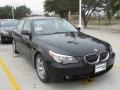 Jet Black - 5 Series 525i Sedan Photo No. 4