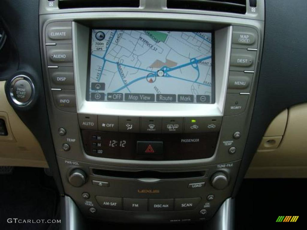 2008 IS 250 AWD - Glacier Frost Pearl / Cashmere Beige photo #11