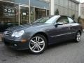 2008 Steel Grey Metallic Mercedes-Benz CLK 350 Cabriolet  photo #1