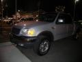 2002 Silver Metallic Ford F150 XLT SuperCrew 4x4  photo #2