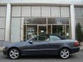 2008 Steel Grey Metallic Mercedes-Benz CLK 350 Cabriolet  photo #3