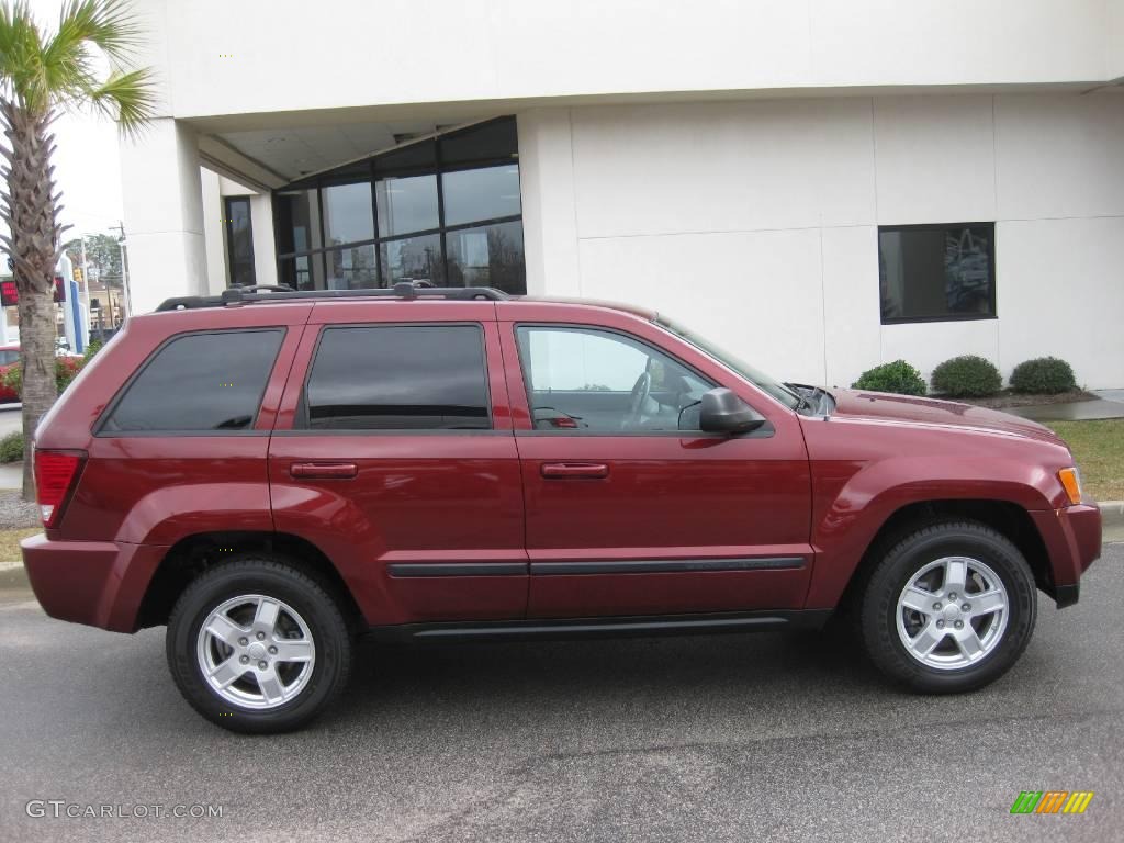 2007 Grand Cherokee Laredo - Red Rock Crystal Pearl / Medium Slate Gray photo #6