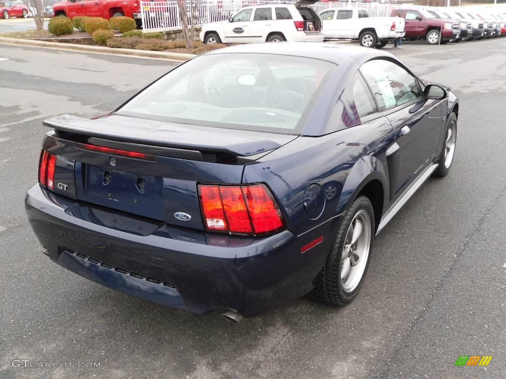 2003 Mustang GT Coupe - True Blue Metallic / Medium Graphite photo #4