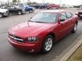 2009 Inferno Red Crystal Pearl Dodge Charger SXT  photo #1