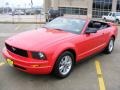 2006 Torch Red Ford Mustang V6 Premium Convertible  photo #7