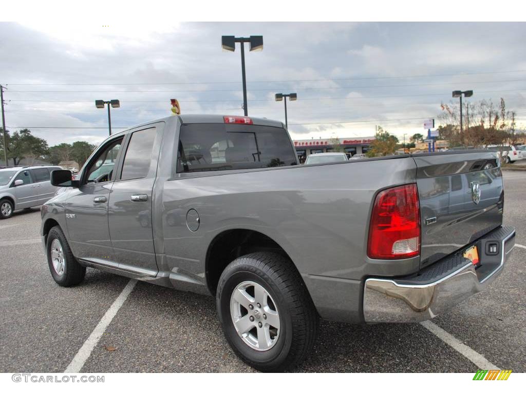 2009 Ram 1500 SLT Quad Cab - Mineral Gray Metallic / Dark Slate/Medium Graystone photo #3