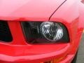 2006 Torch Red Ford Mustang V6 Premium Convertible  photo #10