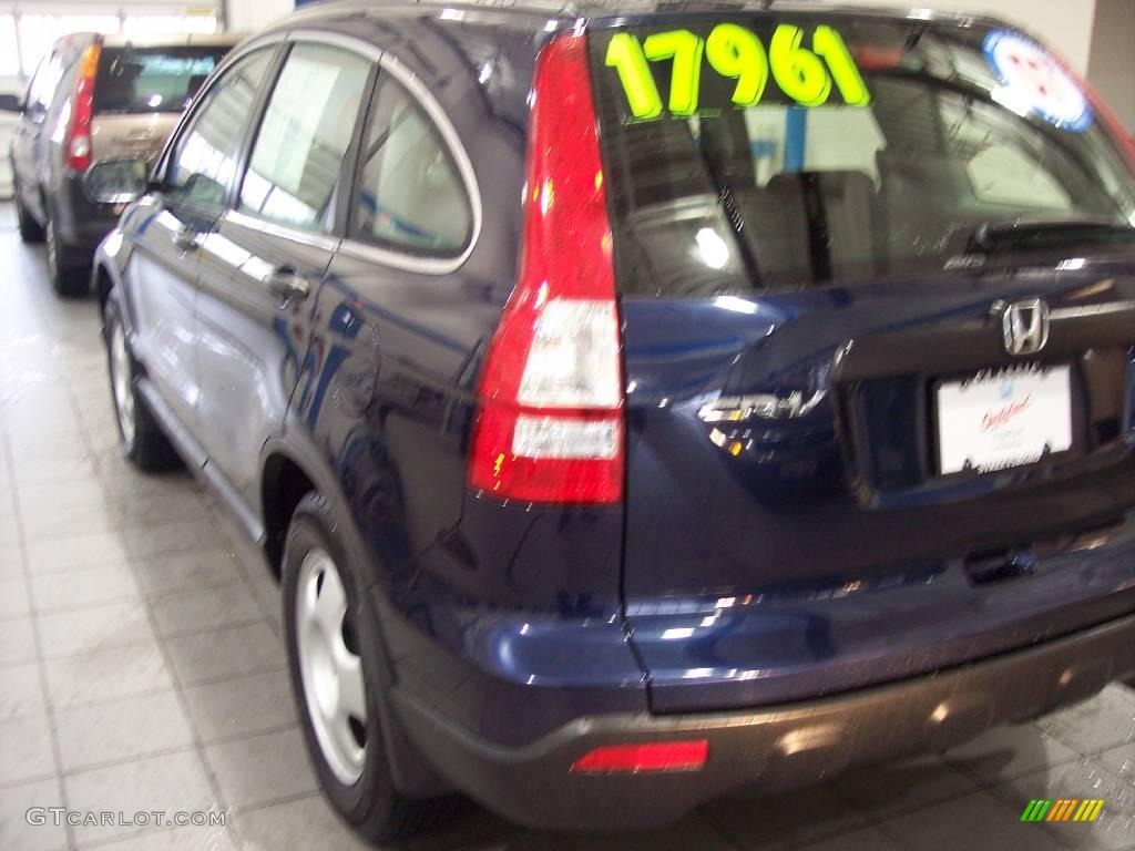 2007 CR-V LX 4WD - Royal Blue Pearl / Black photo #7