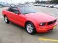2006 Torch Red Ford Mustang V6 Premium Convertible  photo #44