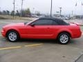 2006 Torch Red Ford Mustang V6 Premium Convertible  photo #49