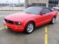2006 Torch Red Ford Mustang V6 Premium Convertible  photo #50