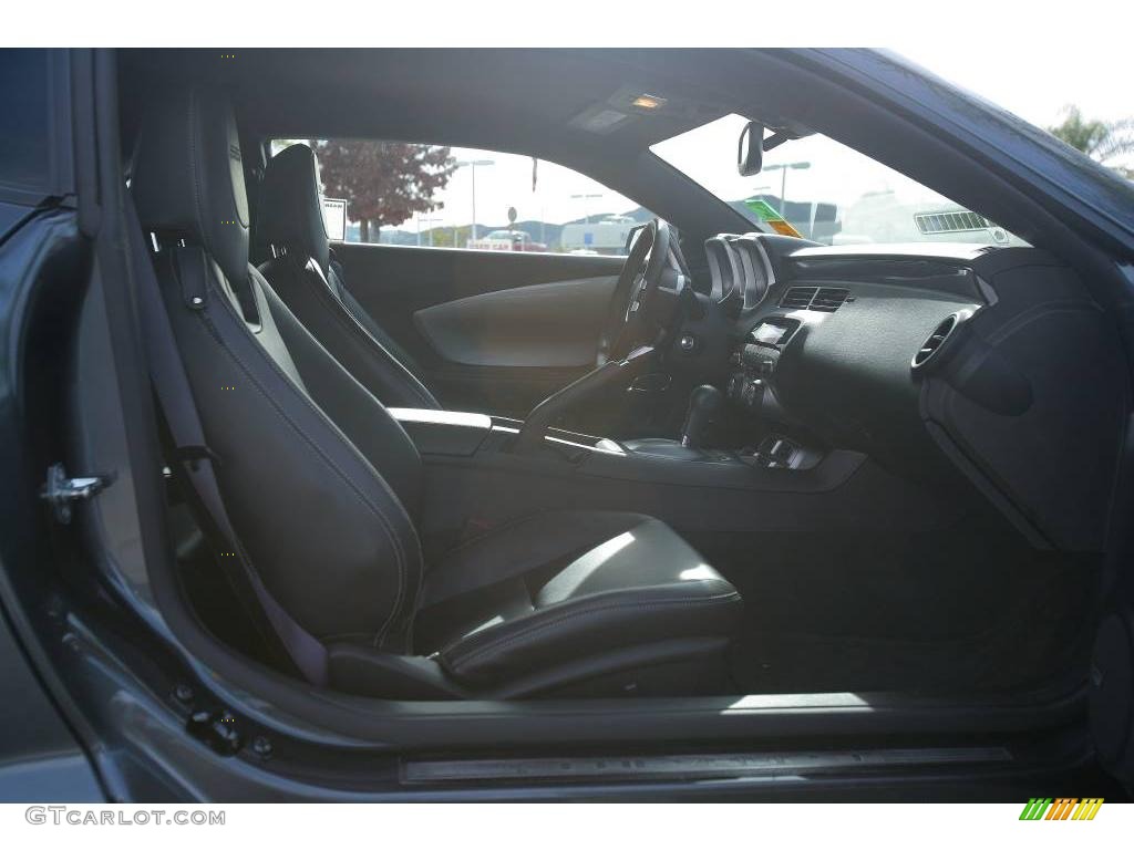 2010 Camaro SS Coupe - Cyber Gray Metallic / Black photo #19