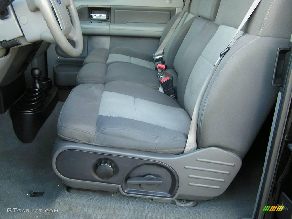 2006 F150 XLT SuperCab 4x4 - Black / Medium/Dark Flint photo #7