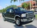 2006 Black Ford F250 Super Duty Lariat Crew Cab 4x4  photo #1