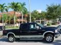 2006 Black Ford F250 Super Duty Lariat Crew Cab 4x4  photo #2