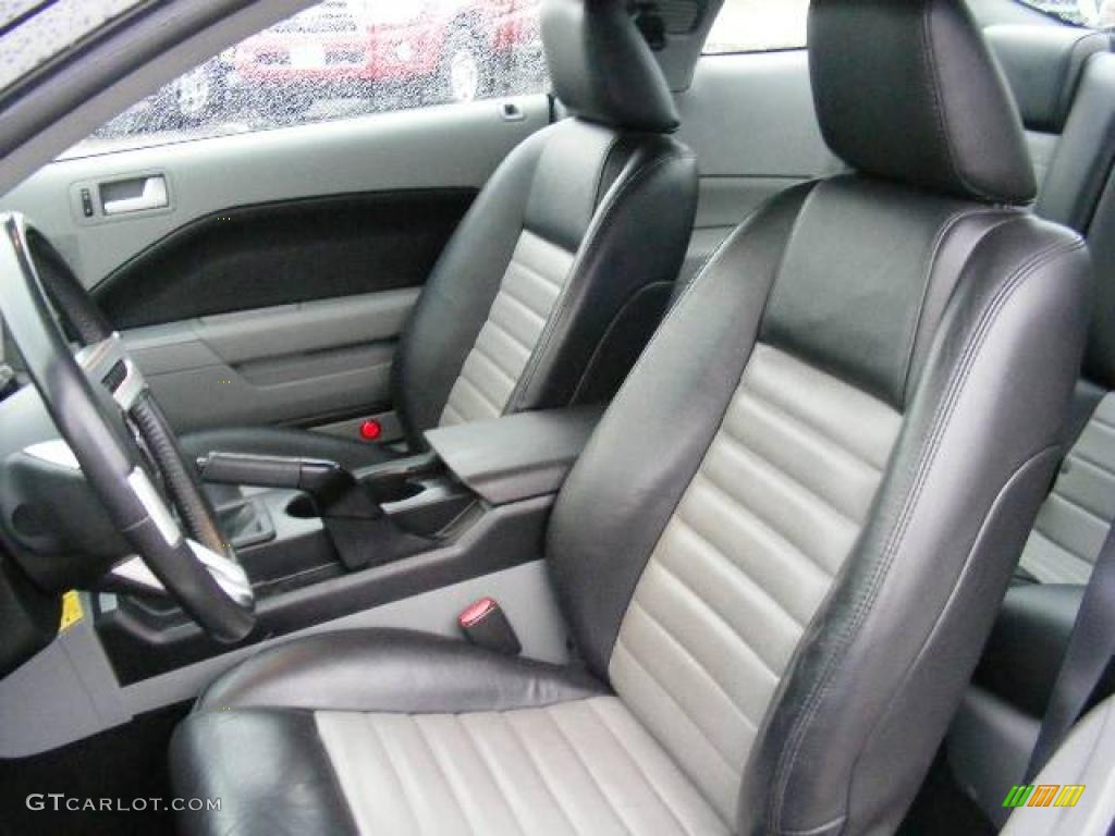 2007 Mustang GT Premium Coupe - Black / Black/Dove Accent photo #9