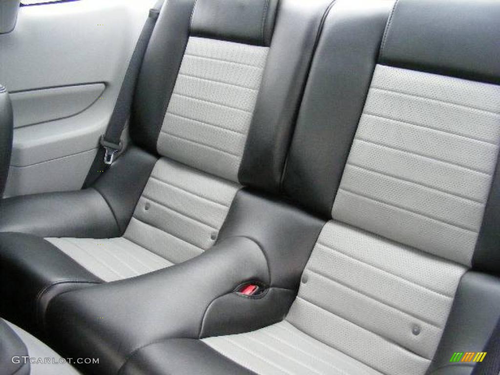 2007 Mustang GT Premium Coupe - Black / Black/Dove Accent photo #11