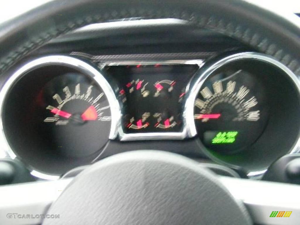 2007 Mustang GT Premium Coupe - Black / Black/Dove Accent photo #16